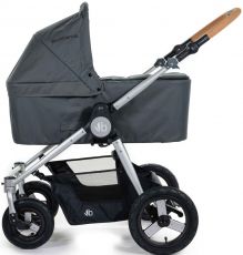 Люлька Bumbleride Bassinet Dawn Grey для детской коляски Era / Indie / Speed, с рождения до 8,5 кг, Эко-ткань OEKO-TEX
